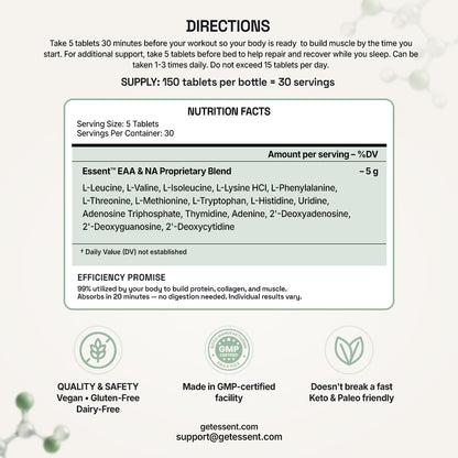 Essent Strong Days™ Amino Tablets